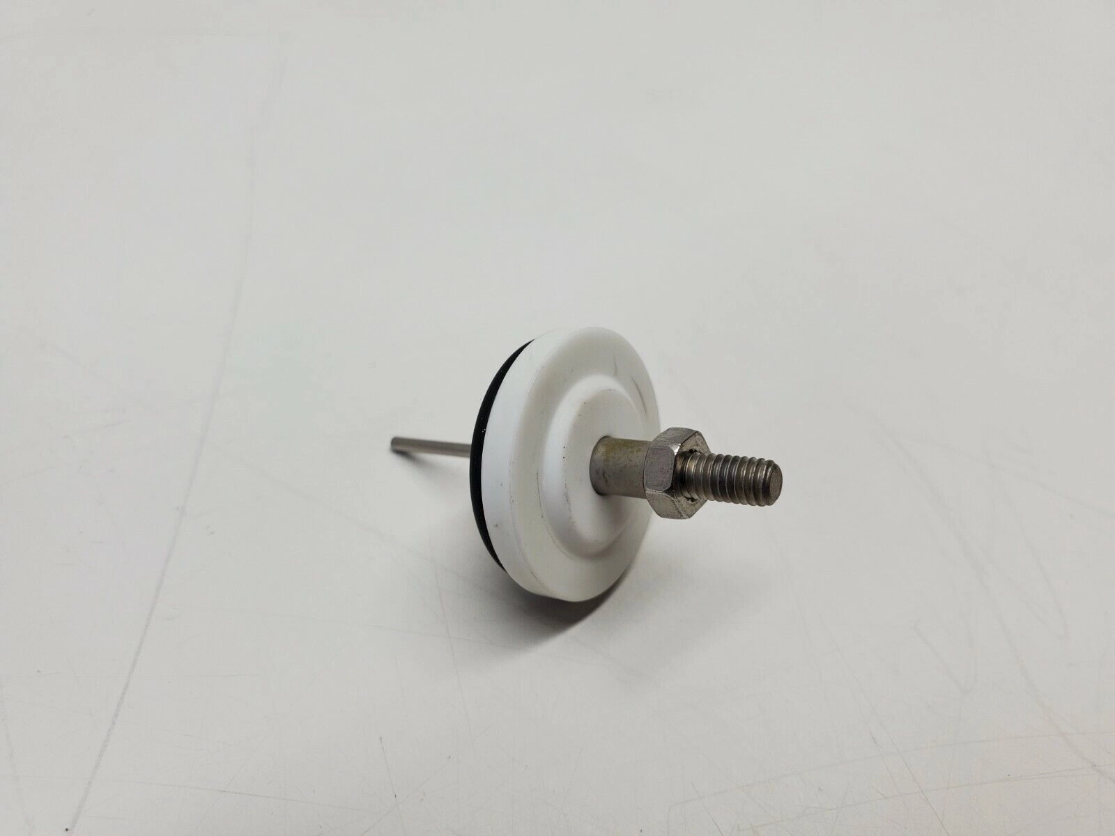 .955" Ceramic Single Pin Electrical Vacuum Feedthr