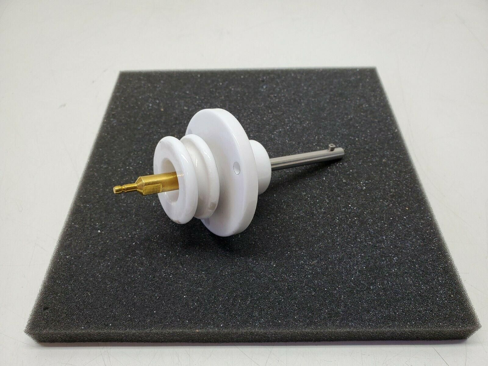 3-Bolt High Vacuum Single Pin High Voltage Ceramic Electrical Feedthrough Flange