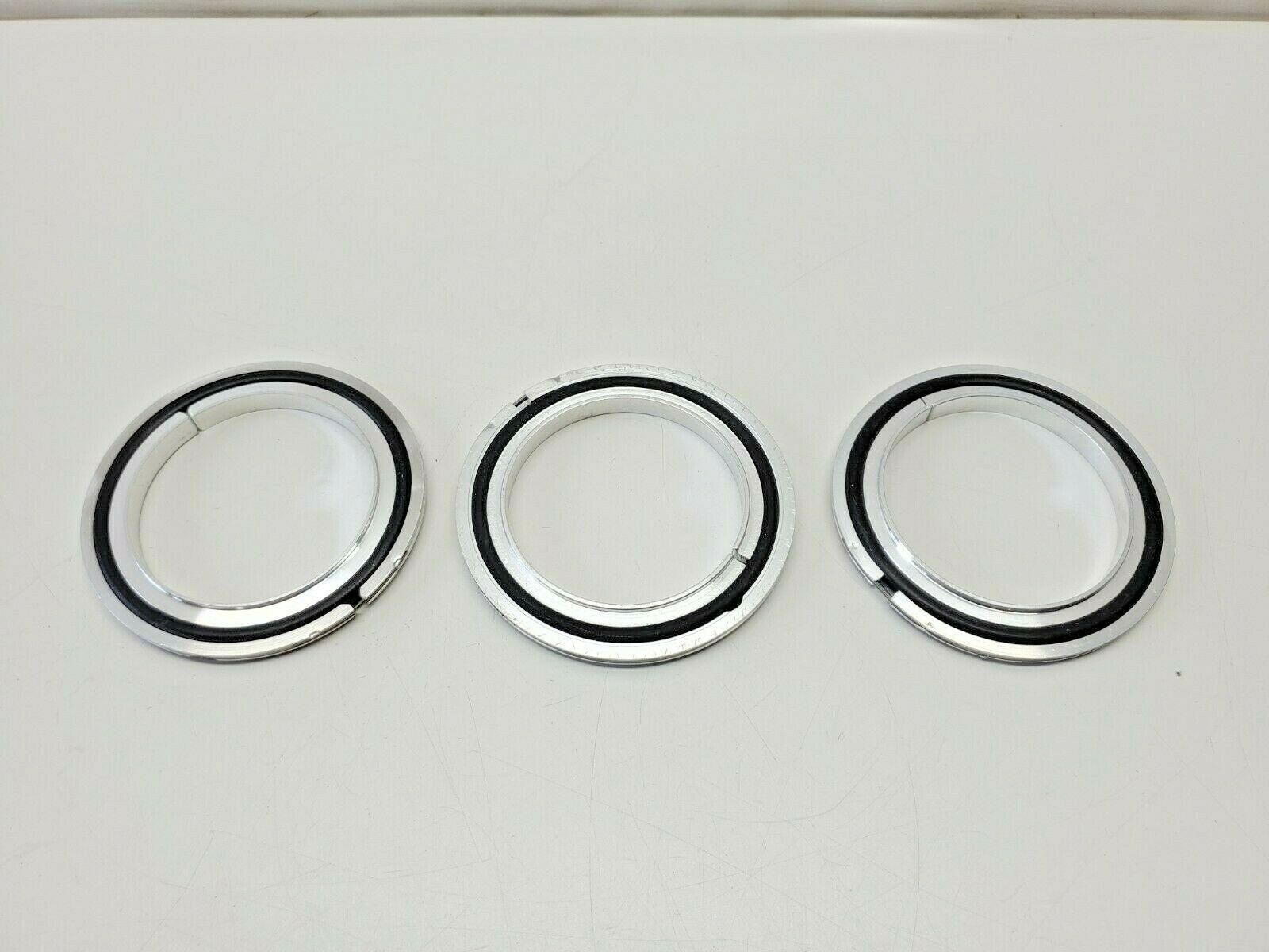 3 pcs Lot High Vacuum ISO63 Centering Ring Aluminum