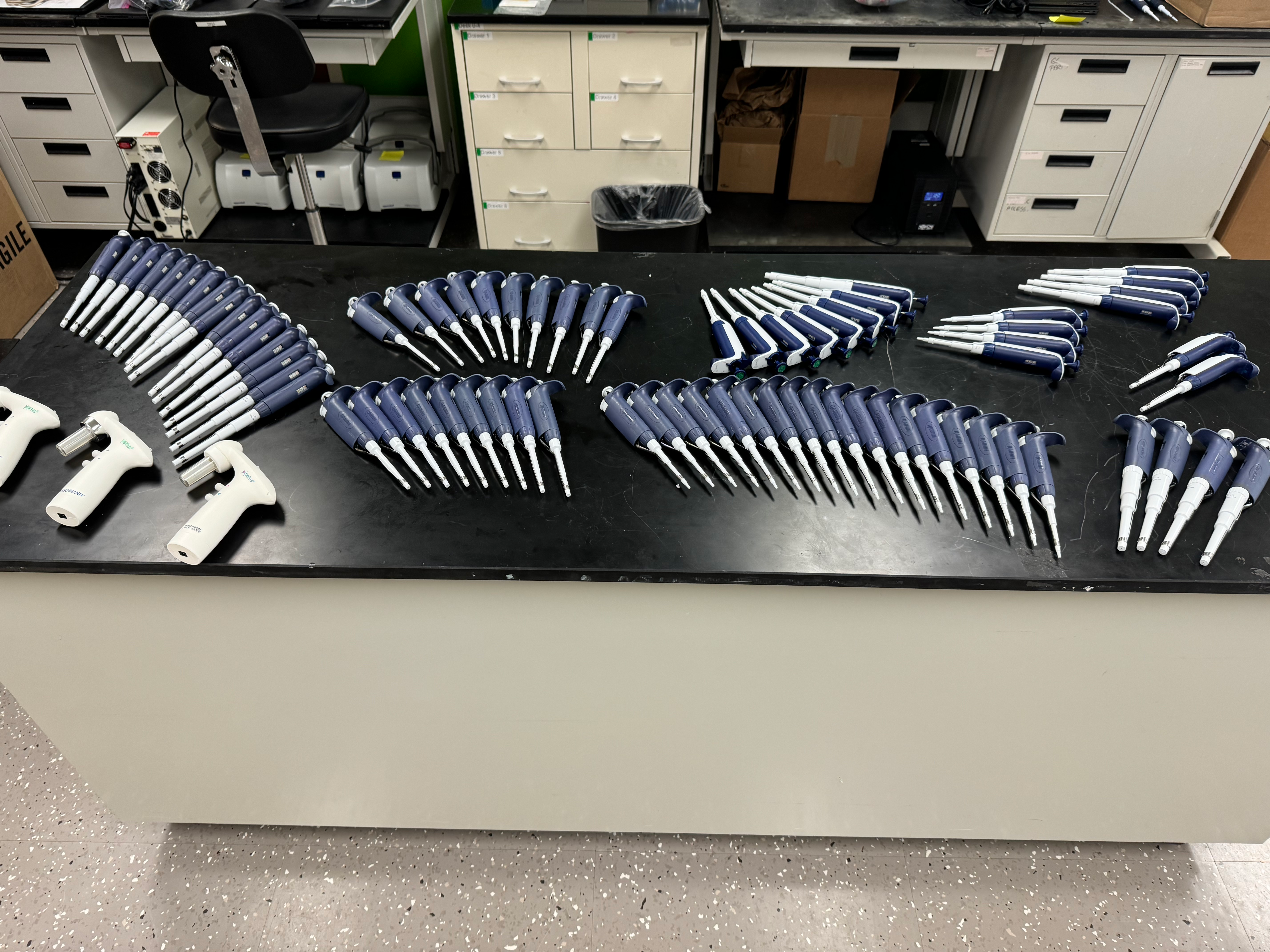 Rainin LTS and XLS  Single Channel Pipettes- Large lot for sale!