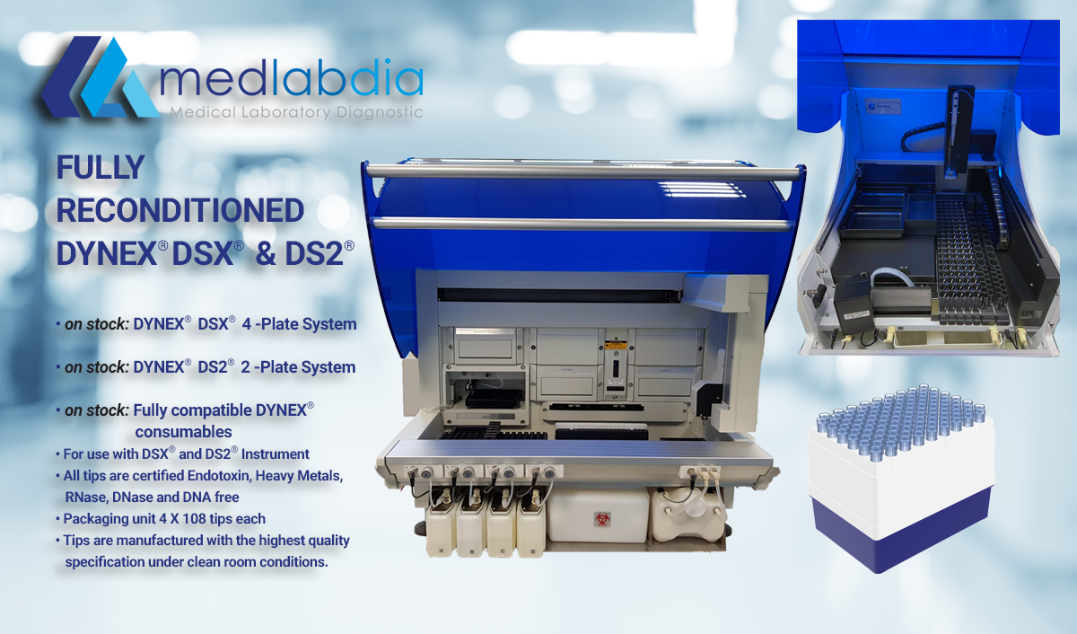 DYNEX Technologies DSX ELISA 4-Plate Analyzer - FULLY RECONDITIONED