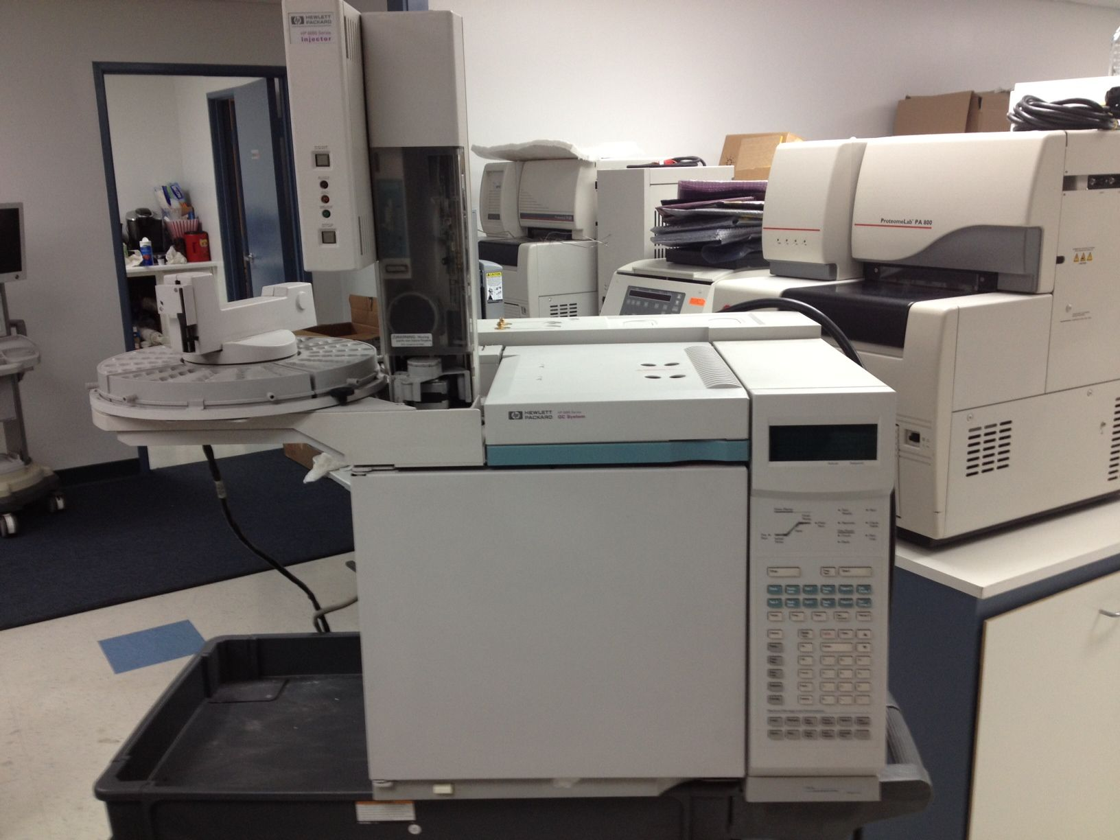 Agilent 6890 GC with7673C Injector And Tray Fully Reurbished Network Ready