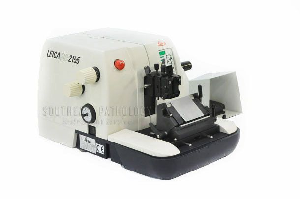 Leica RM2155 automatic microtome, refurbished, 1 year warranty- Southeast Pathology Instrument Service