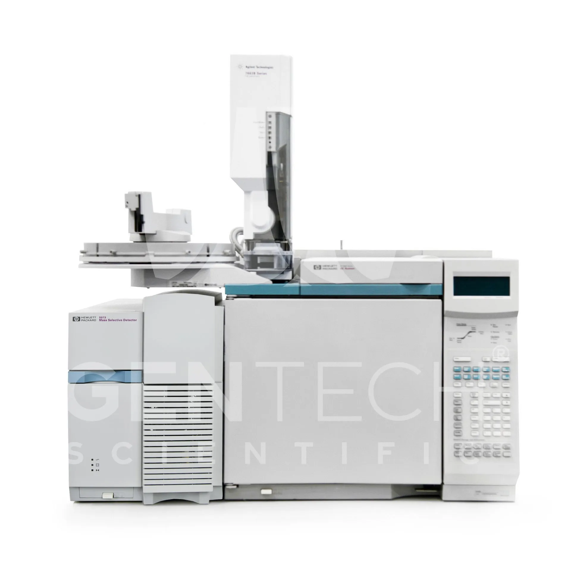 Agilent 6890 GC with 5973A MSD & 7683 AS