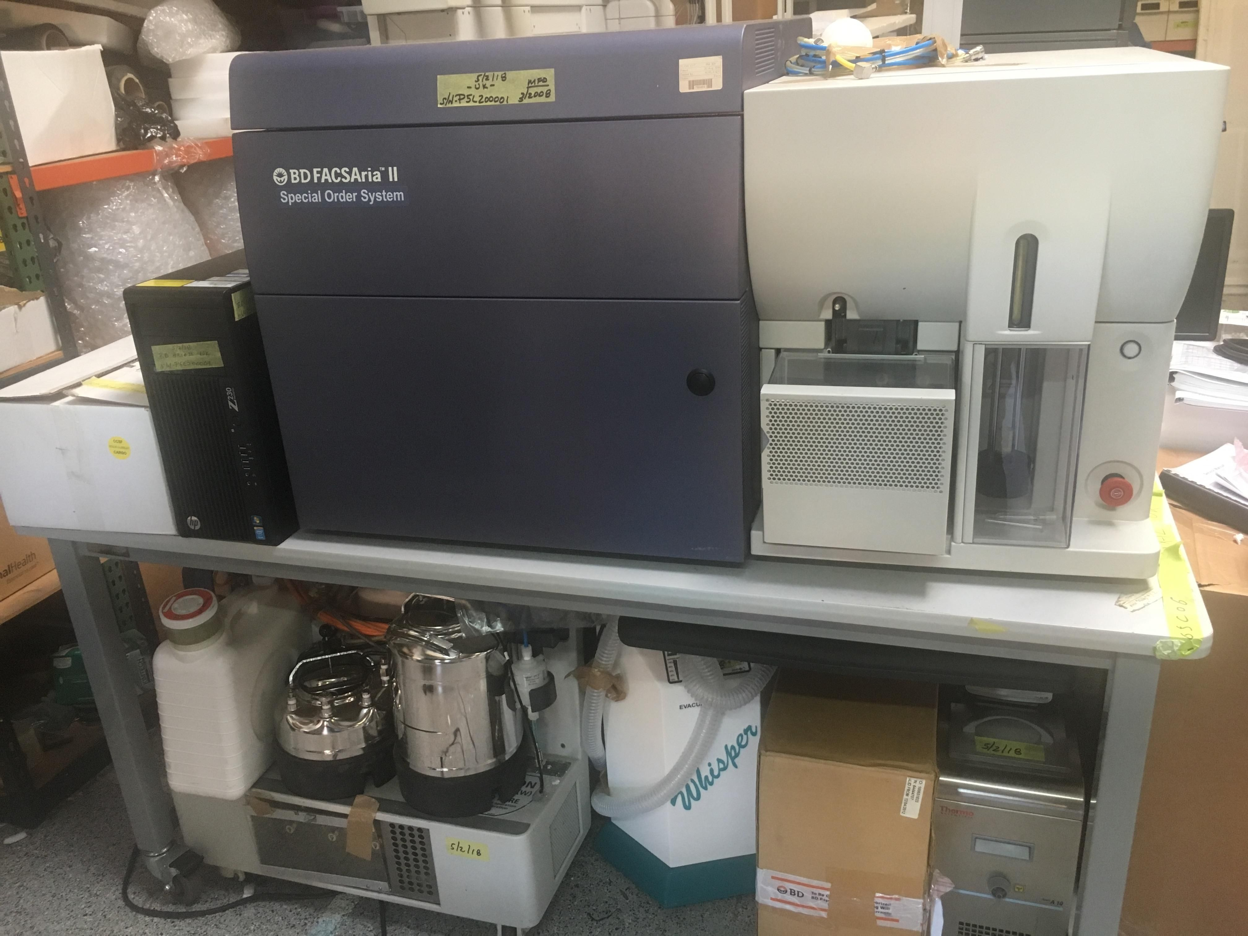 BD FACSAria II Cell Sorter - Certified with Warranty