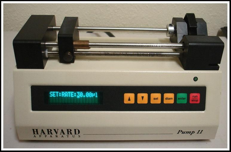 Harvard Apparatus Syringe Pump 11 w WARRANTY