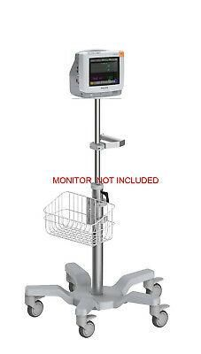 Rolling stand for Philips IntelliVue MP5  patient monitor new (big wheel)