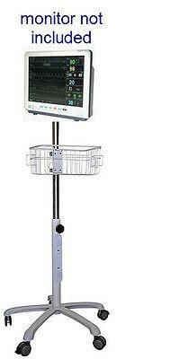 Rolling Roll  stand for contec cms 9200 cms9200 patient monitor (small wheel)