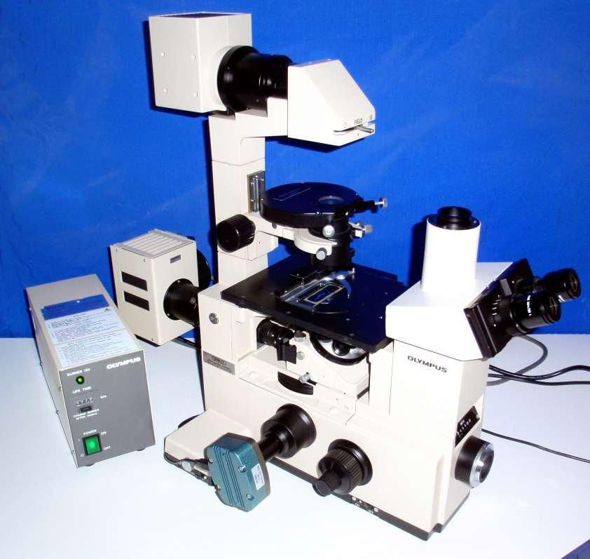Olympus IMT-2 Inverted Long WD PhaseFluoro Microscope 10MP