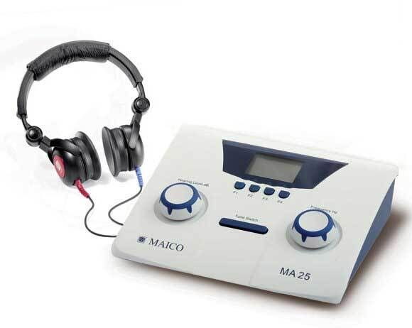MA 25 Maico Audiometer/Portable Pure Tone / Free Carry Case - 8013738