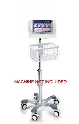 Rolling stand for Nonin Lifesense RespSense  patient monitor new (big wheel)