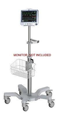 Rolling stand for GE Dash 4000 patient monitor , new (big wheel )