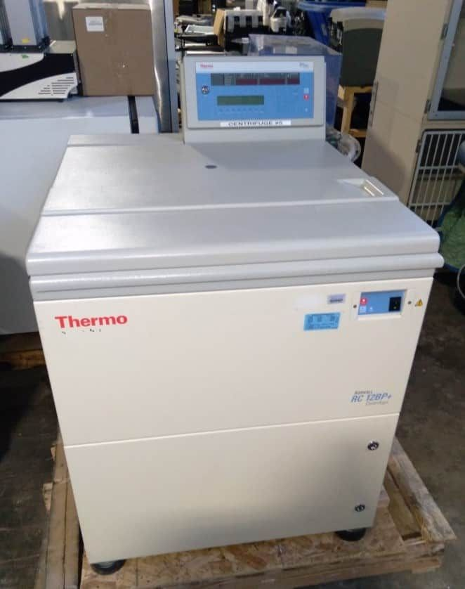 Thermo Sorvall RC12BP plus RC12BP+ high capacity floor centrifuge with H-12000 rotor