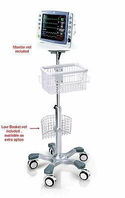 Rolling stand for GE Marguette Dash 2500 patient monitor new (big wheel)