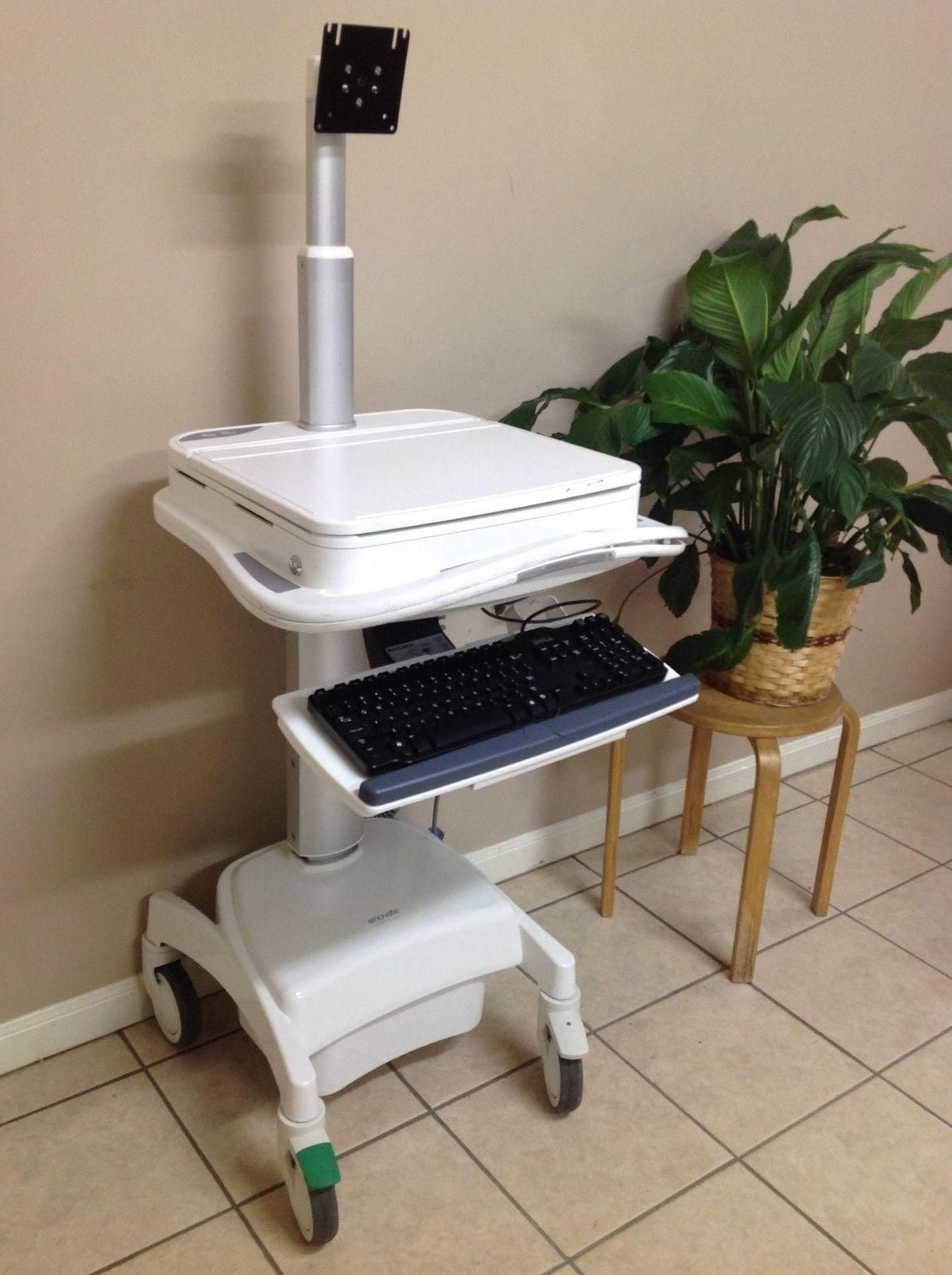Enovate LCD patient data entry computer cart workstation S-M00-BBP-0-000