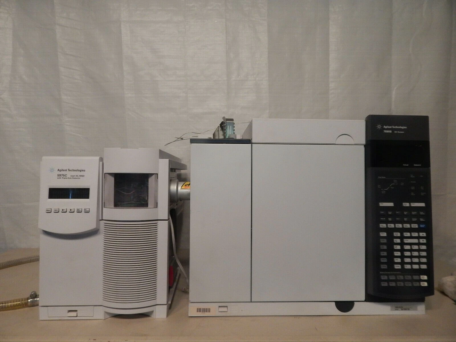 Agilent 7890B FID S/S & 5975C turbo pump computer software