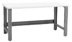 Economy lab table 6 foot long | Light duty 72"L x 30"D x 36"H with plastic laminate top