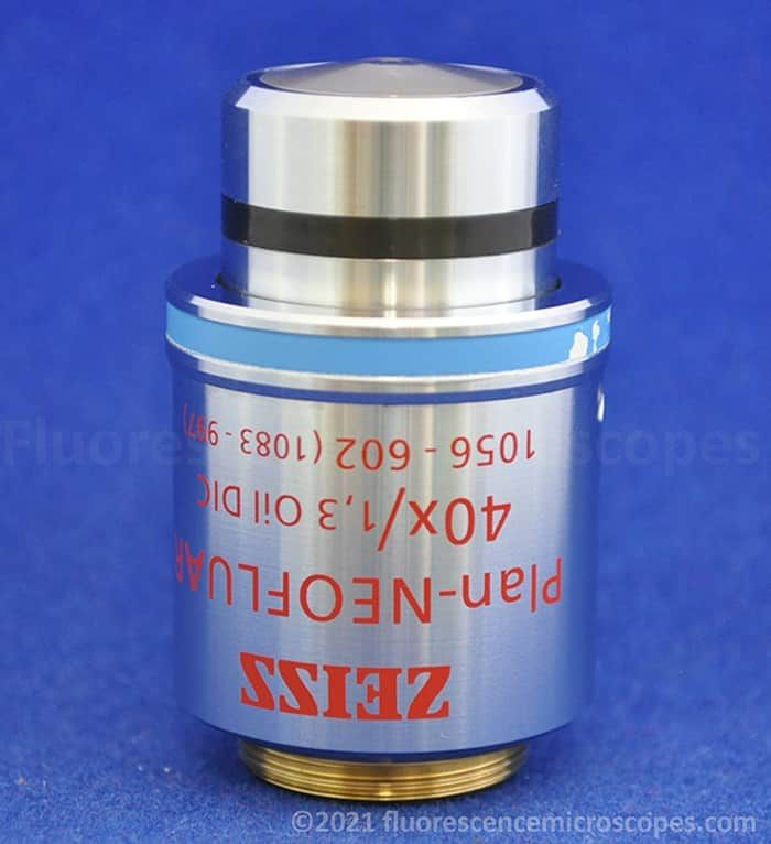 Zeiss Plan-Neofluar 40x /1.30, Oil, ∞/0.17. DIC Rated Microscope Objective