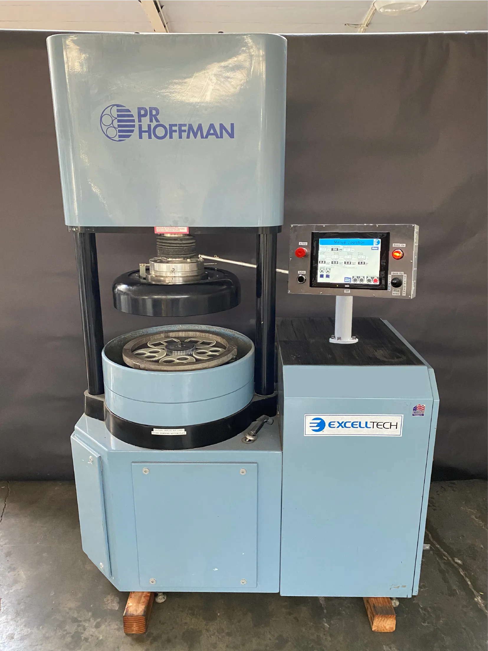  PR Hoffman 1500 Servo RS w/New 2023 Allen Bradley Controls -Rebuilt w/New 12" Color Touch Screen and new 66T Lap Plates New Measuring System; New AC Motors (12) Mo. Warranty