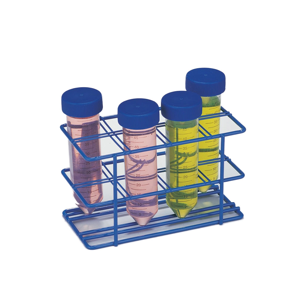 Bel-Art Poxygrid Centrifuge Tube Rack;For 50ML Tubes, 16 Places, Blue