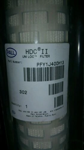 PALL HDC II Uni Loc Water Filter Part# PFY1J400H13