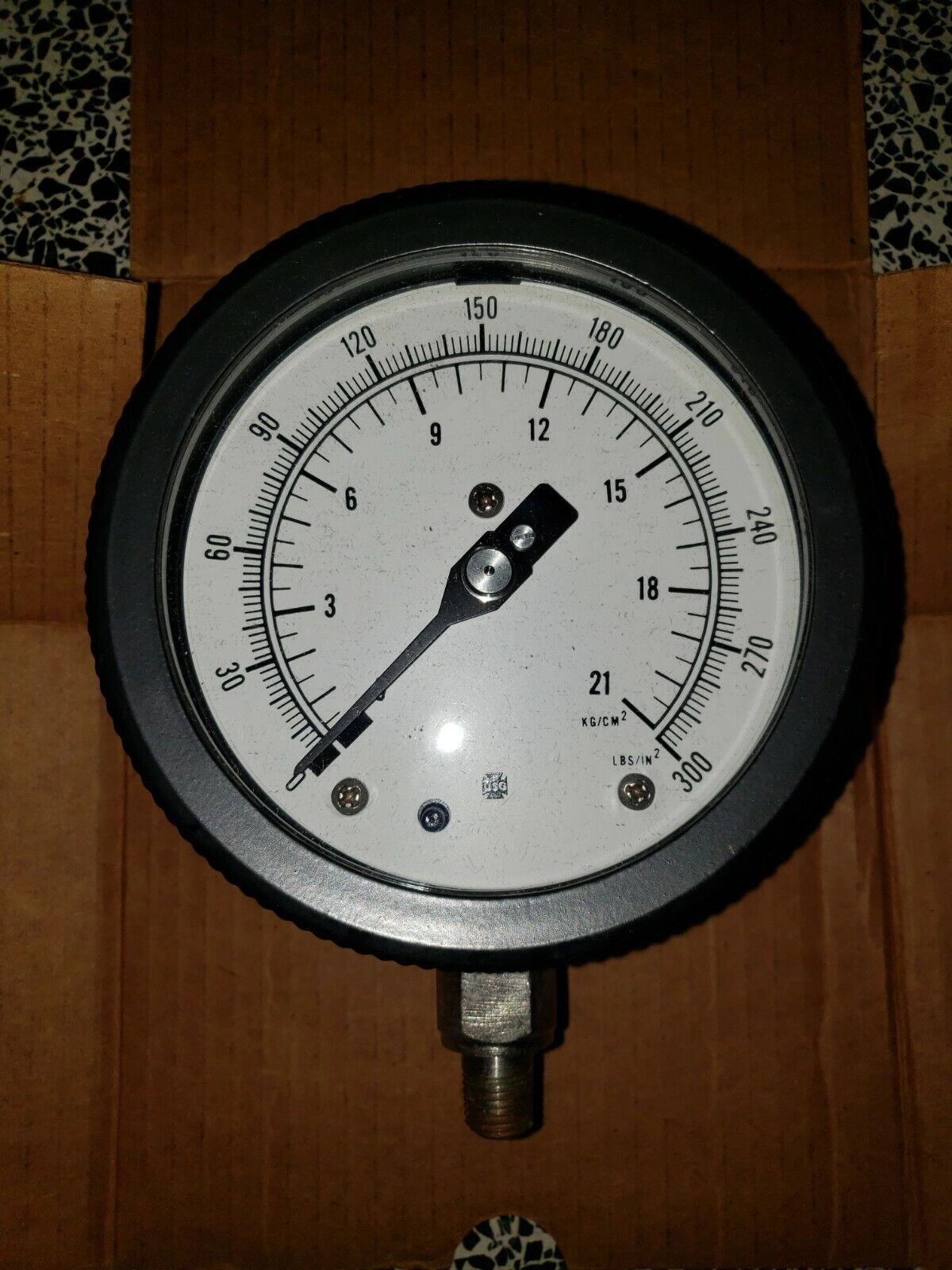 Analog Instruments USG Pressure Gauge 225A9559P107