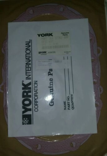 York International PN: 364-37762-000 Gasket Set, G