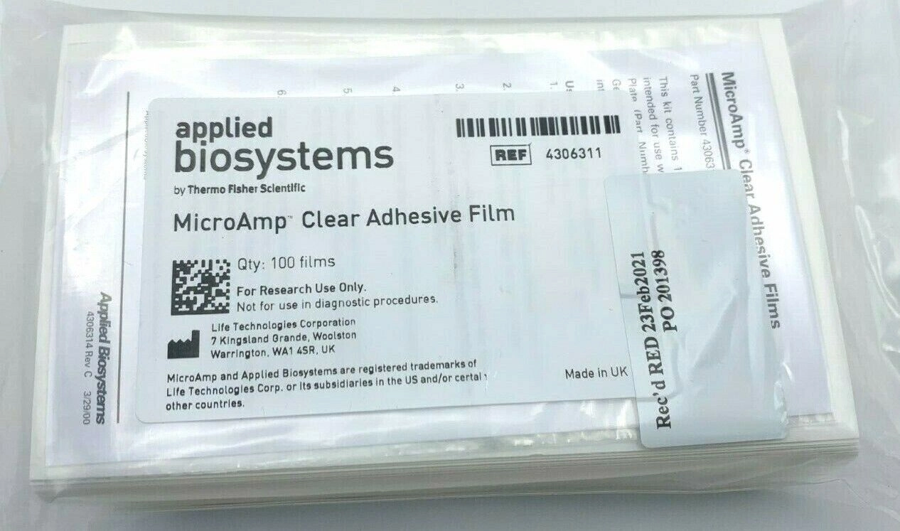 Applied Biosystems ABI MicroAmpClear Adhesive Film