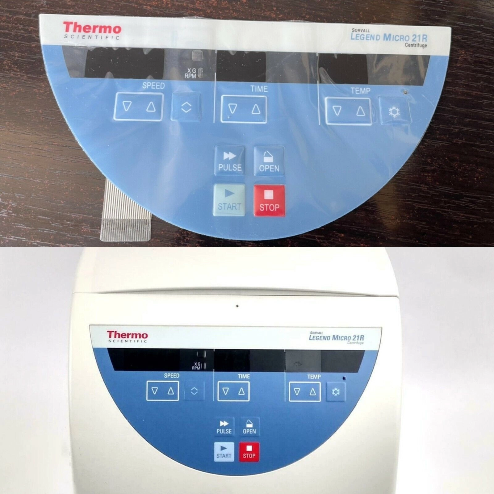 Thermo Fisher Legend Micro 21R Centrifuge Panel st