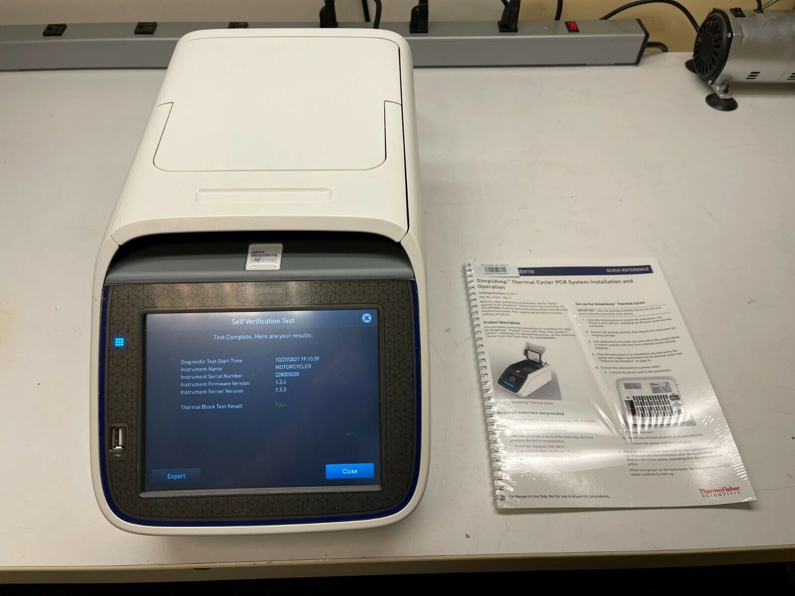 Applied Biosystems Thermo SimpliAmp Thermal Cycler