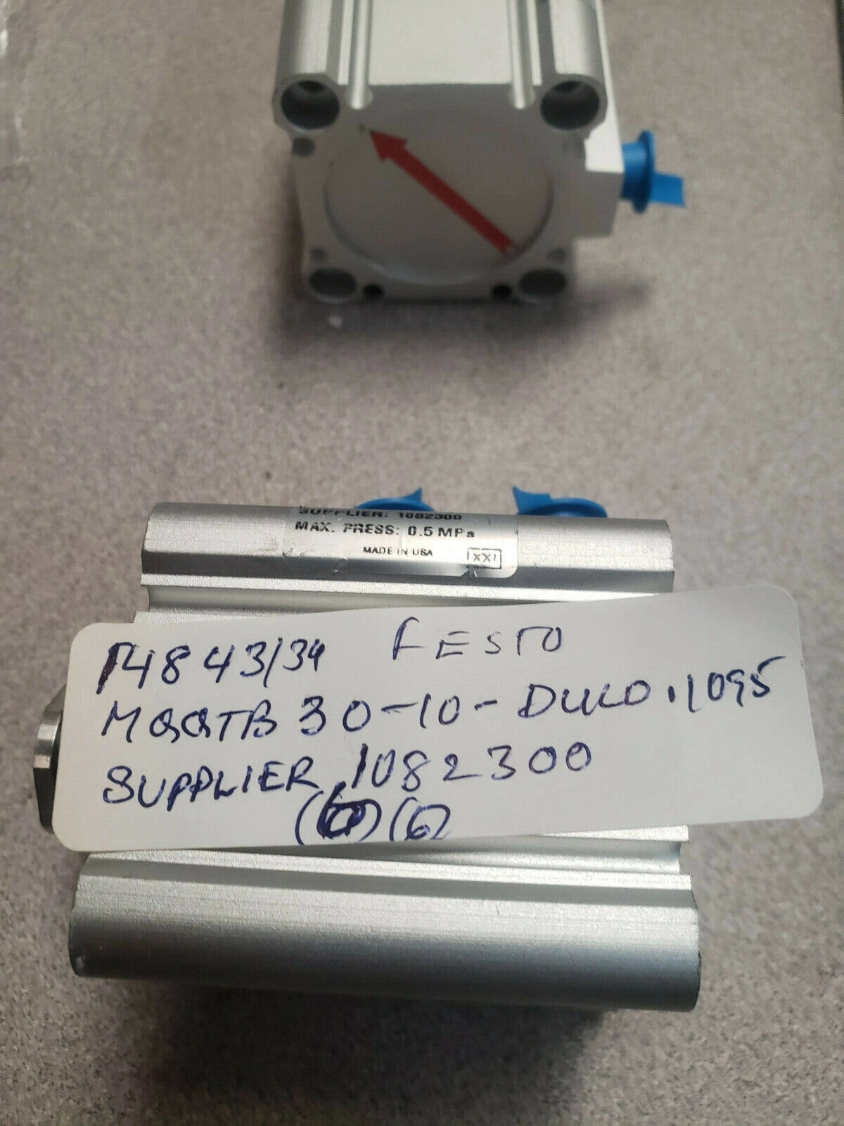 SMC MQQTB30-10-DULO-1075 Metal Seal DUL0- 1075 MET