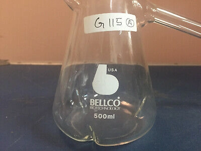 LAB GLASSWARE- BELLCO 500ML FLASK ( ITEM G-115)