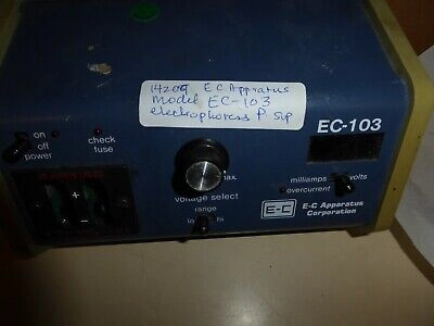 EC APPARATUS MODEL EC-103 WORKS GREAT ELECTROPHORE
