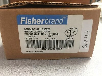 LAB GLASSWARE - FISHERBRAND SEROLOGICAL PIPETS QTY