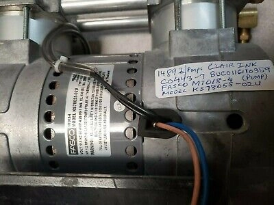 Fasco Ks78055-02u Compressor Pump 1/2 HP,1715 RPM,