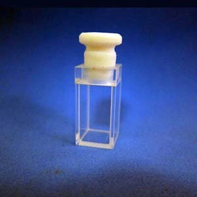 Azzota® 10mm Standard Glass Cuvette w/ lid - 1.5ml