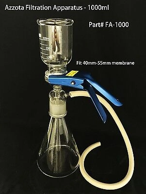 Azzota® Filtration Apparatus, 1000ml, 1L