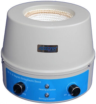 Azzota® Stirring Heating Mantle, 250ml, 380C