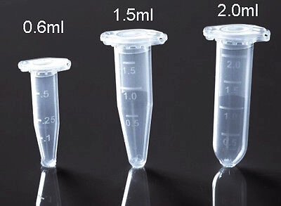 Azzota® 1.5ml Microcentrifuge Tube, High-clarity P