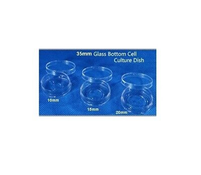 Azzota® GLASS BOTTOM CULTURE DISH, 20MM, 10/PK