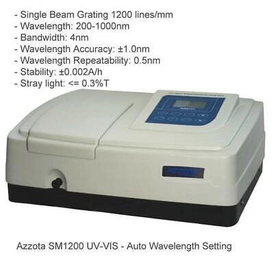 Azzota®  ECONOMIC UV-VIS SPECTROPHOTOMETER