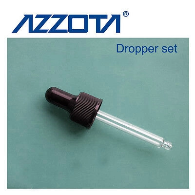 Azzota® Dropper Set for 1/2oz (15ml) Glass Vials, 