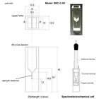 Azzota® 0.5mm Thin Layer Quartz Crystal Spectroele