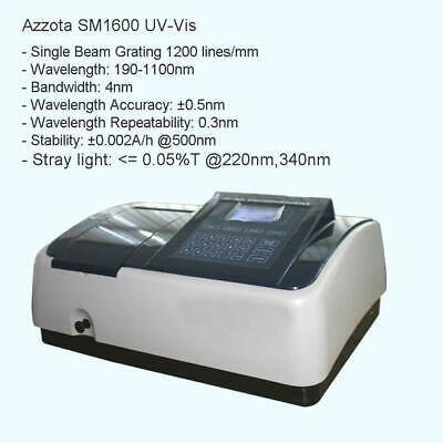 Azzota® ADVANCED UV-VIS SPECTROPHOTOMETER