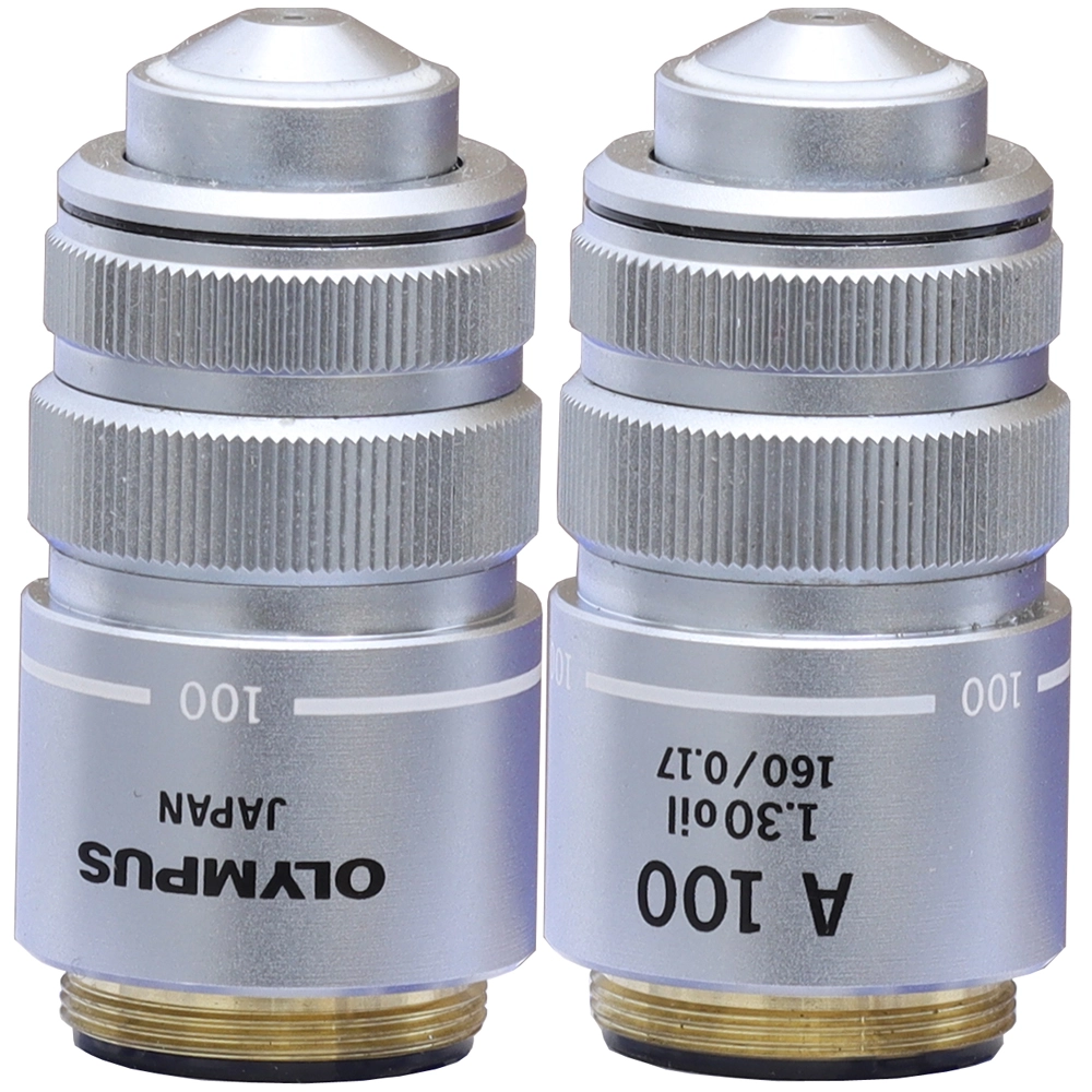 Olympus A 100x/1.30na Oil, Iris Microscope Objective