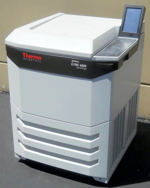 Thermo Sorvall Lynx 4000 refrigerated superspeed centrifuge