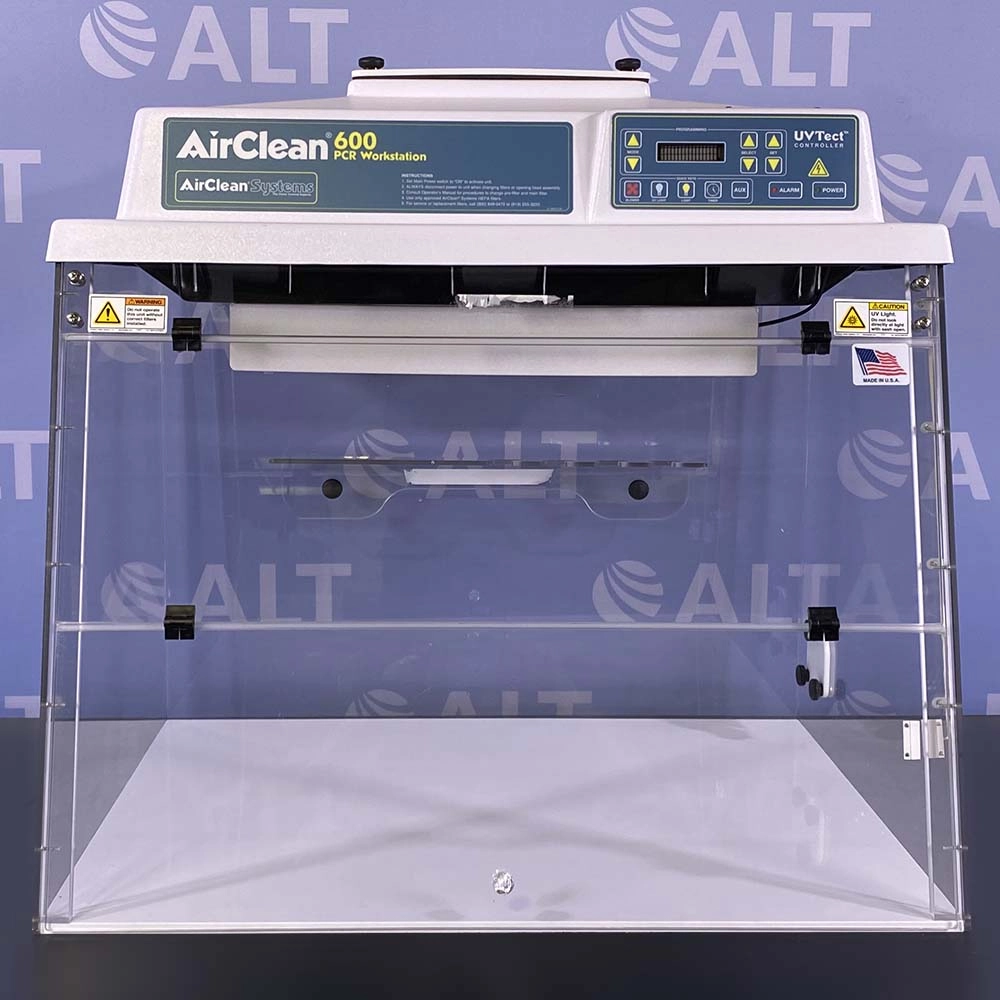 AirClean Systems 600 PCR Workstation With UVTect Controller, Model AC632LFUVC