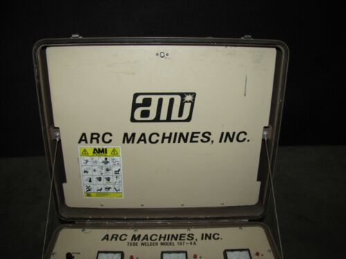 ARC MACHINES MODEL 107-4A ORBITAL TUBE WELDER  (#2