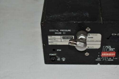 MENSOR DPGII DIGITAL PRESSURE GAUGE MODEL 16500 (S | LabX.com