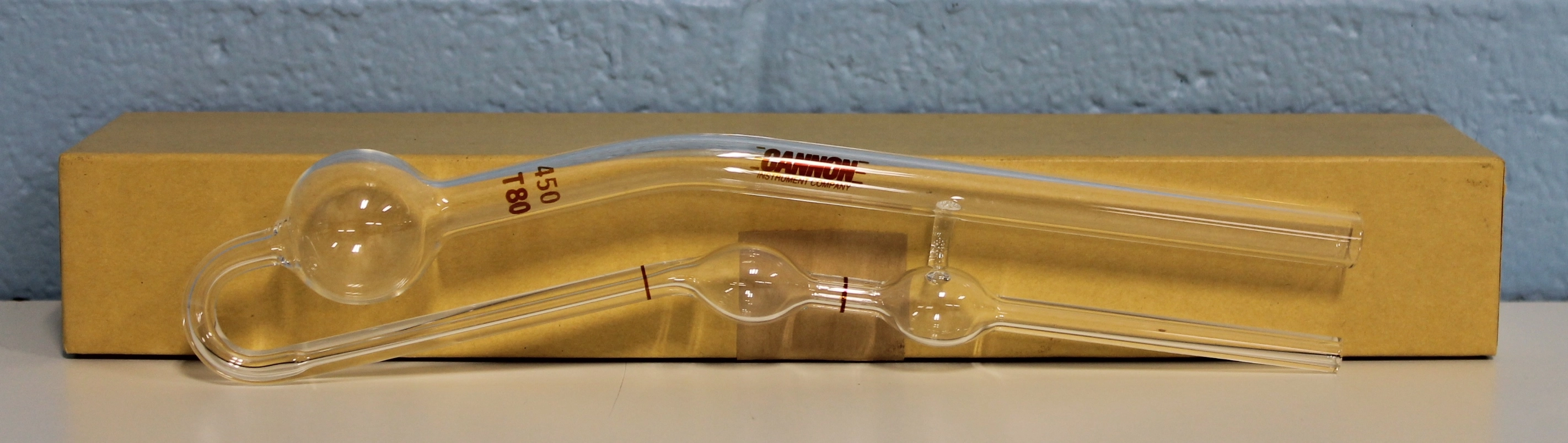 Fisherbrand Glass Kinematic Calibrated Tube ASTM 450 CAT No 13617J